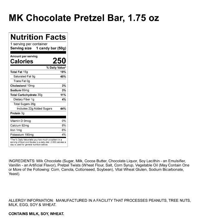 Milk Pretzel Bar