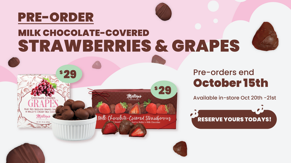 Malley’s Chocolates Chocolate Bars, Truffles, Fudge, & More