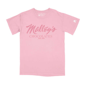 Malley's Pink Logo T-shirt