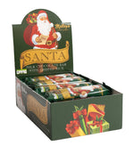 Milk Chocolate Crisped Rice Santa Bars, 30 Per Box