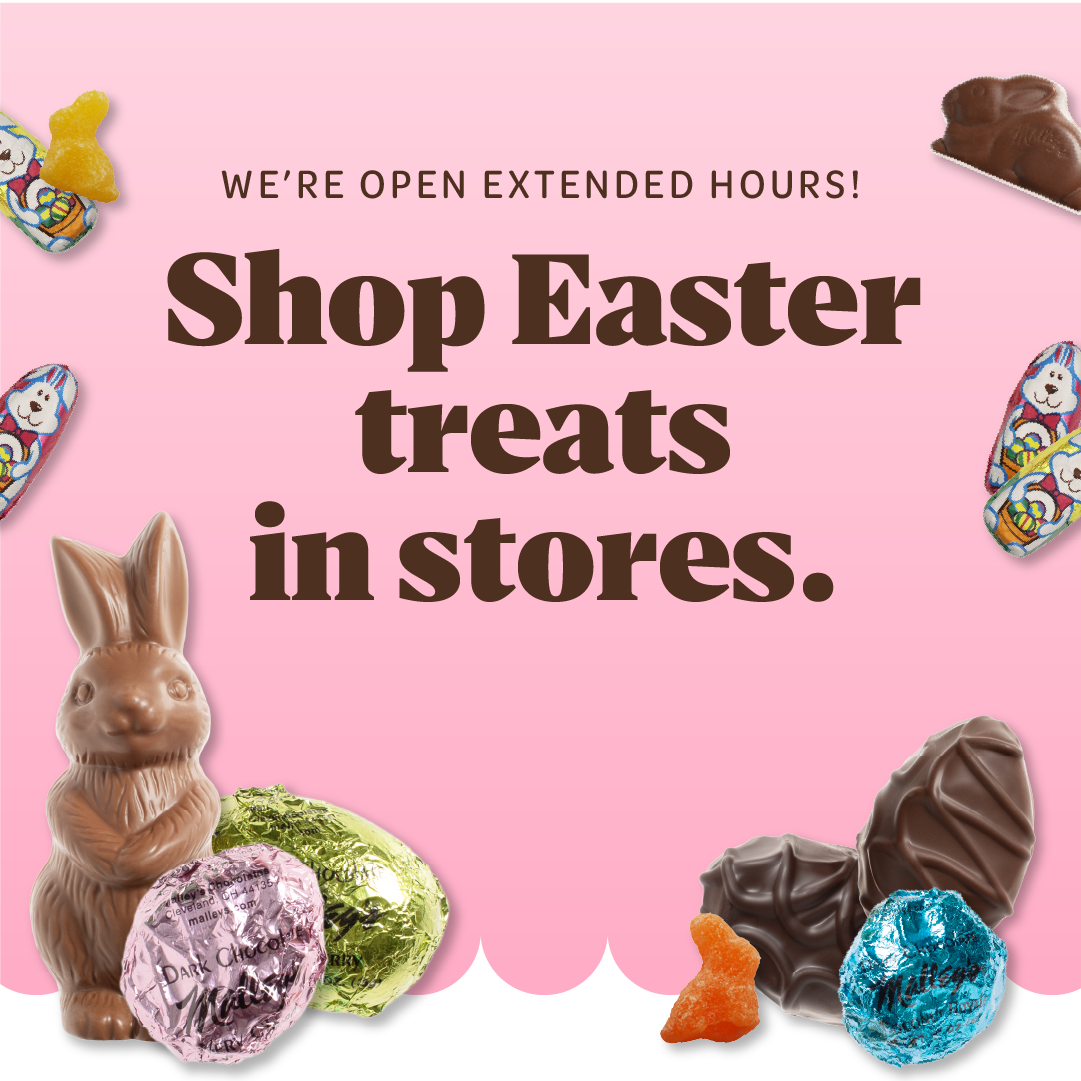 Malley’s Chocolates – Chocolate Bars, Truffles, Fudge, & More