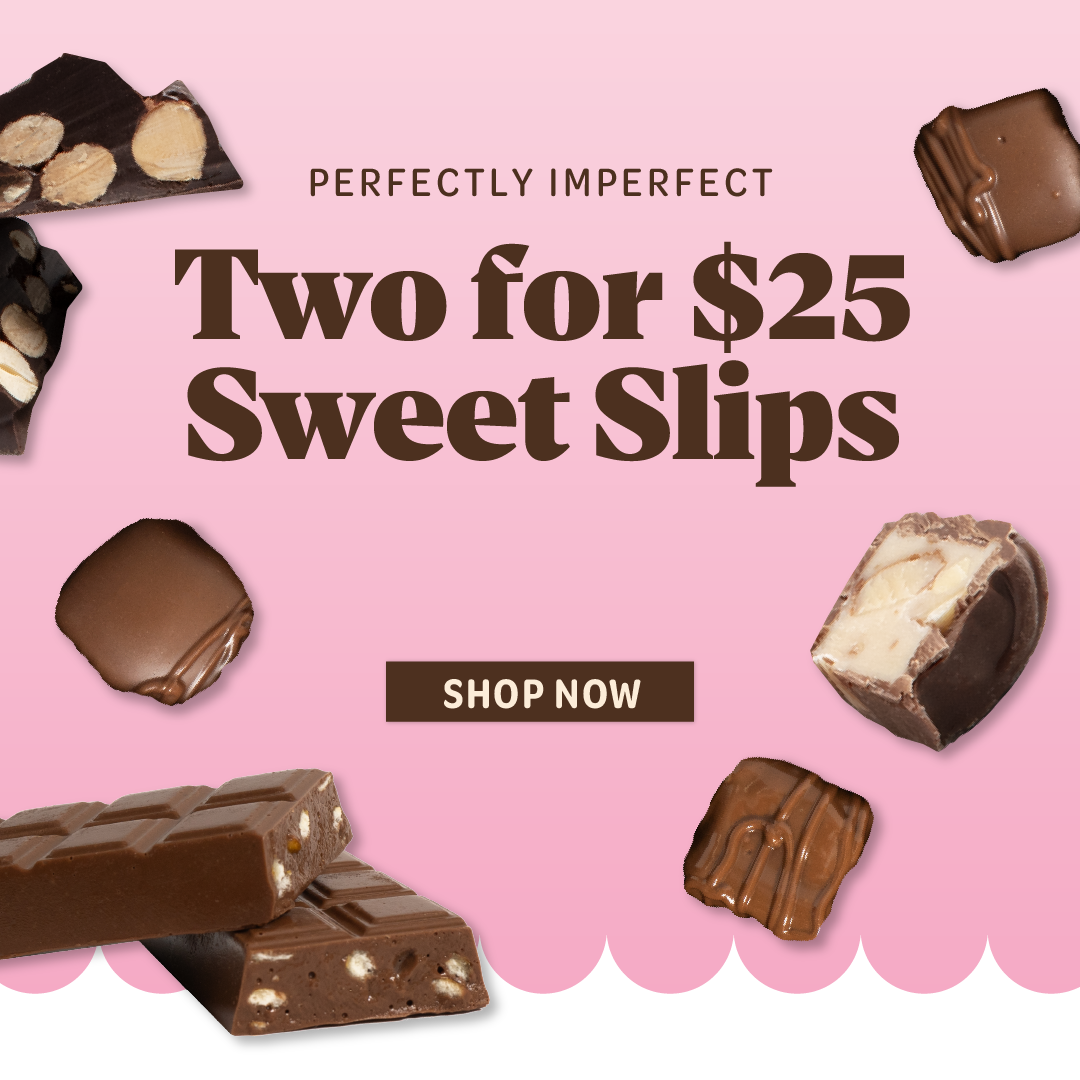 Perfectly imperfect. Two for $25 Sweet Slips.