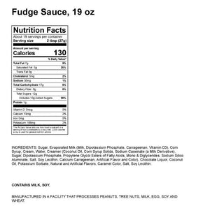 Malley's Famous Fudge Sauce, 19 oz Jar