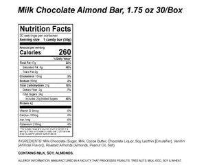 
            
                Load image into Gallery viewer, Milk  Almond Bar 30 Box
            
        